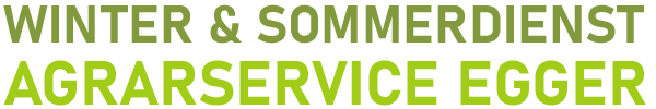 Winter & Sommerdienst - Agrarservice Egger Logo
